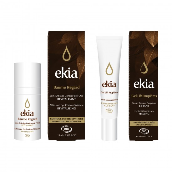 【法國 EKIA】龍血抗皺緊實眼霜 15ml+龍血抗皺緊實眼膠 15ml 【法國 EKIA】龍血抗皺緊實眼霜 15ml+龍血抗皺緊實眼膠 15ml