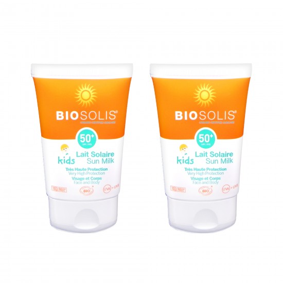即期優惠-寶貝高效防曬雙入組【Biosolis】寶貝高效防曬乳SPF50+ 50ml〈2入〉(2023/01) 即期優惠-寶貝高效防曬雙入組【Biosolis】寶貝高效防曬乳SPF50+ 50ml〈2入〉(2023/01)