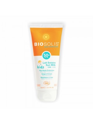 即期優惠【Biosolis 碧麗詩】寶貝高效防曬乳 SPF50+ 100ml(效期2024/02)